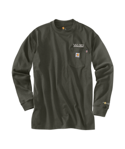 Carhartt Men's Flame Resistant Force Loose Fit Midweight Long-Sleeve Pocket T-Shirt - NFPA 2112