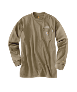 Carhartt Men's Flame Resistant Force Loose Fit Midweight Long-Sleeve Pocket T-Shirt - NFPA 2112