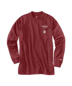 Carhartt Men's Flame Resistant Force Loose Fit Midweight Long-Sleeve Pocket T-Shirt - NFPA 2112