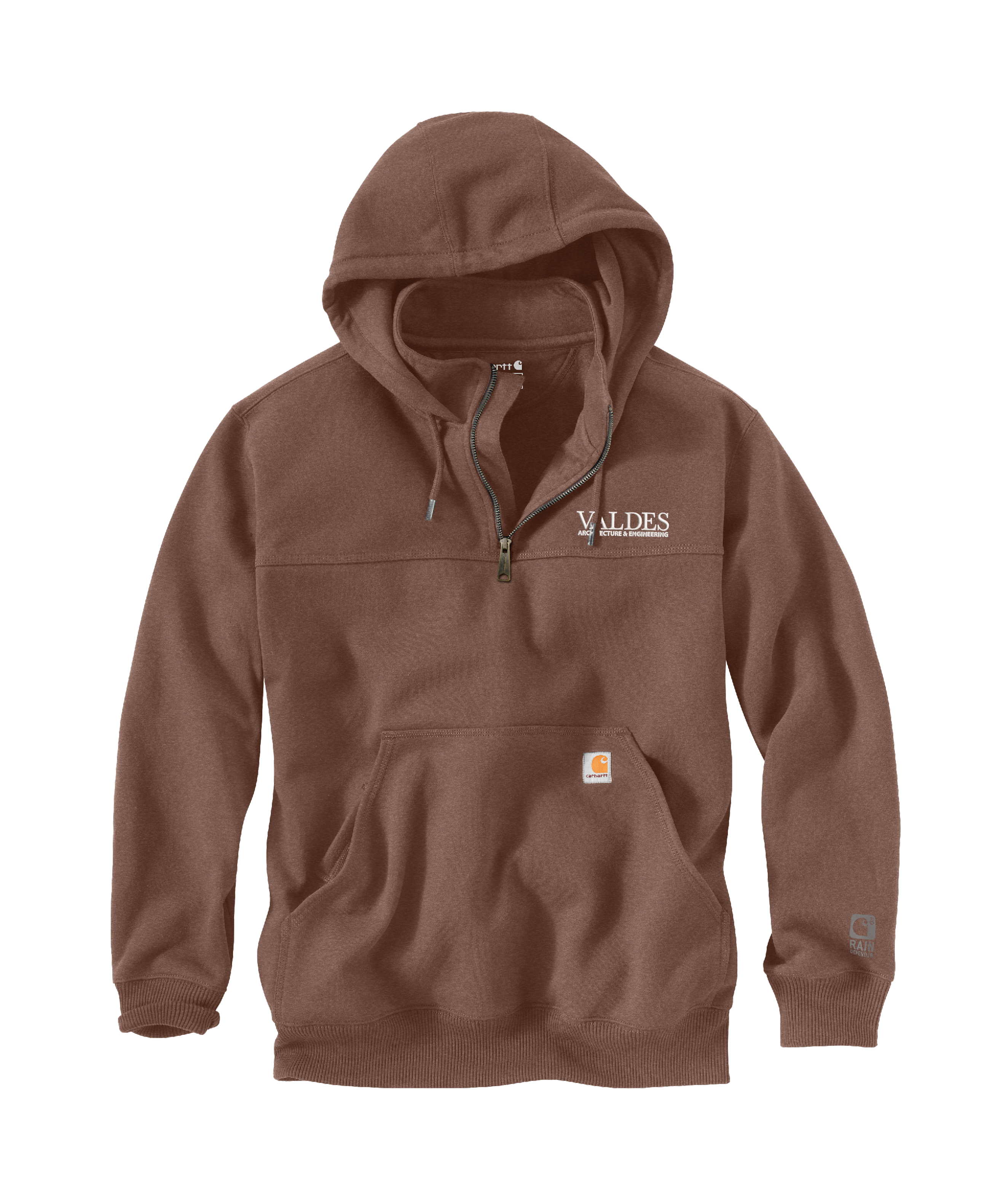 Carhartt Men's Rain Defender Loose Fit Heavyweight Quarter-Zip Sweatshirt