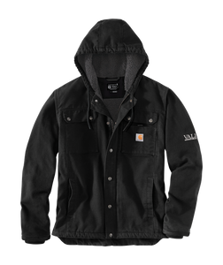 Carhartt Men's Relaxed Fit Washed Duck Sherpa-Lined Utility Jacket