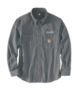 Carhartt Men's Flame Resistant Force Loose Fit Lightweight Long-Sleeve Shirt - NFPA 2112