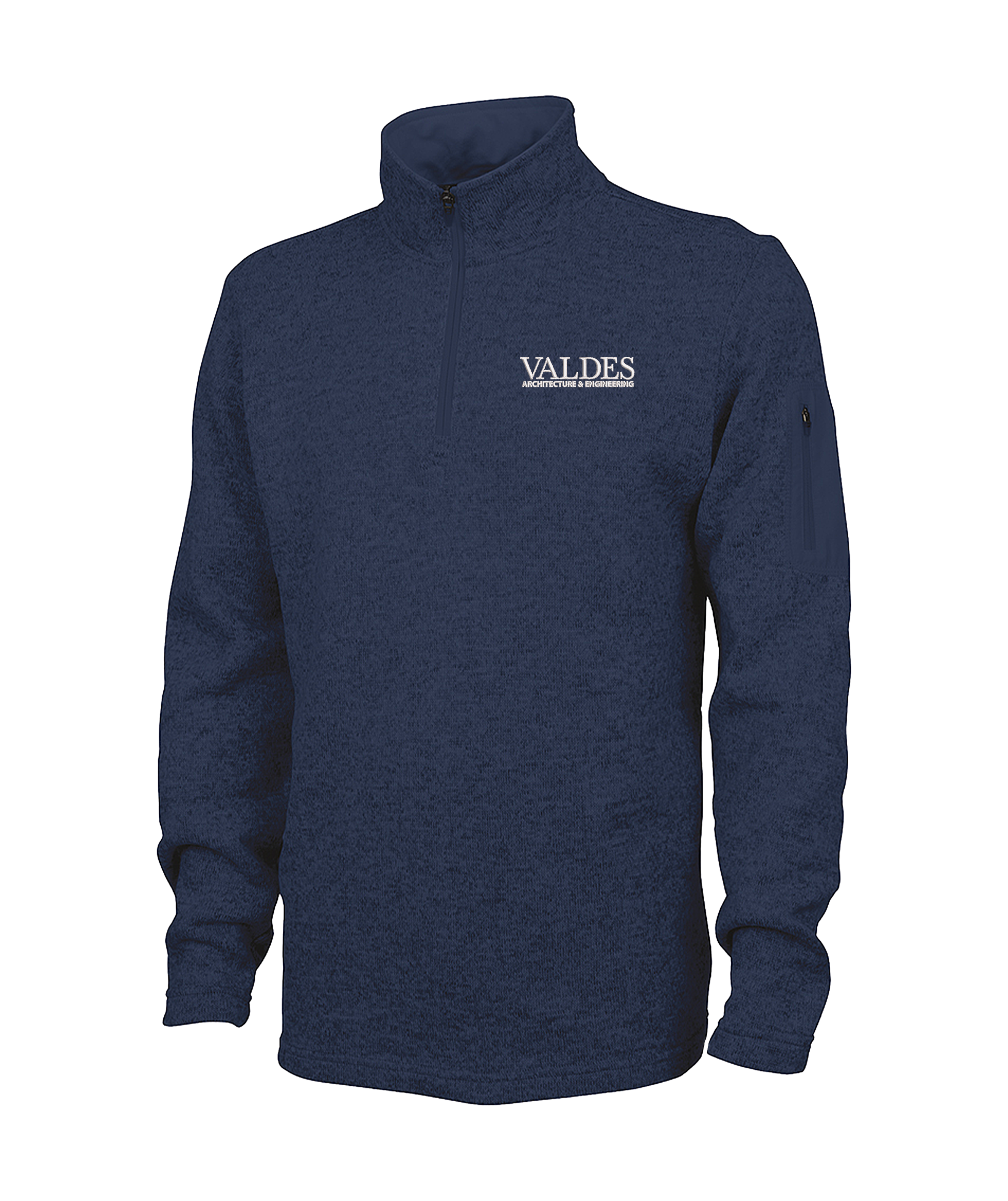 Charles River Men's Heathered Fleece Pullover