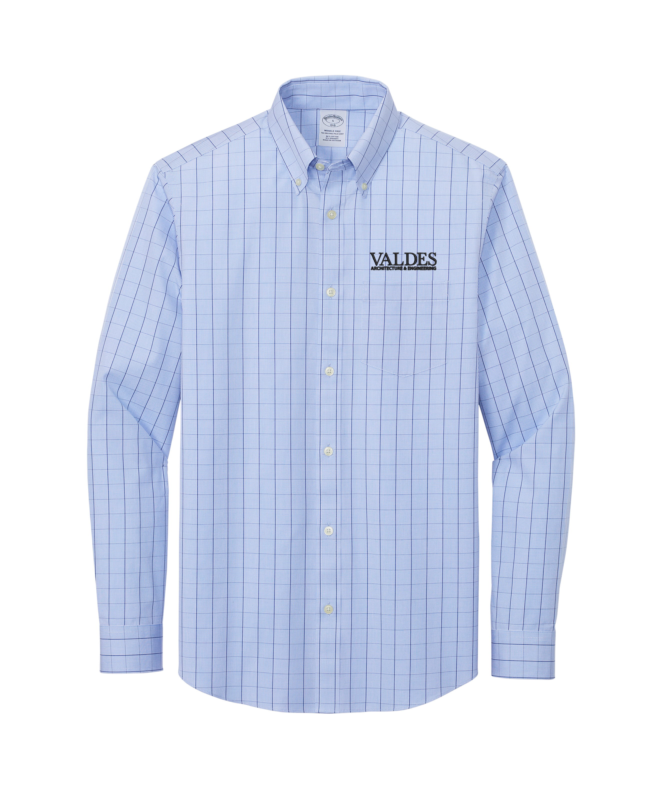 Brooks Brothers® Wrinkle-Free Stretch Patterned Shirt