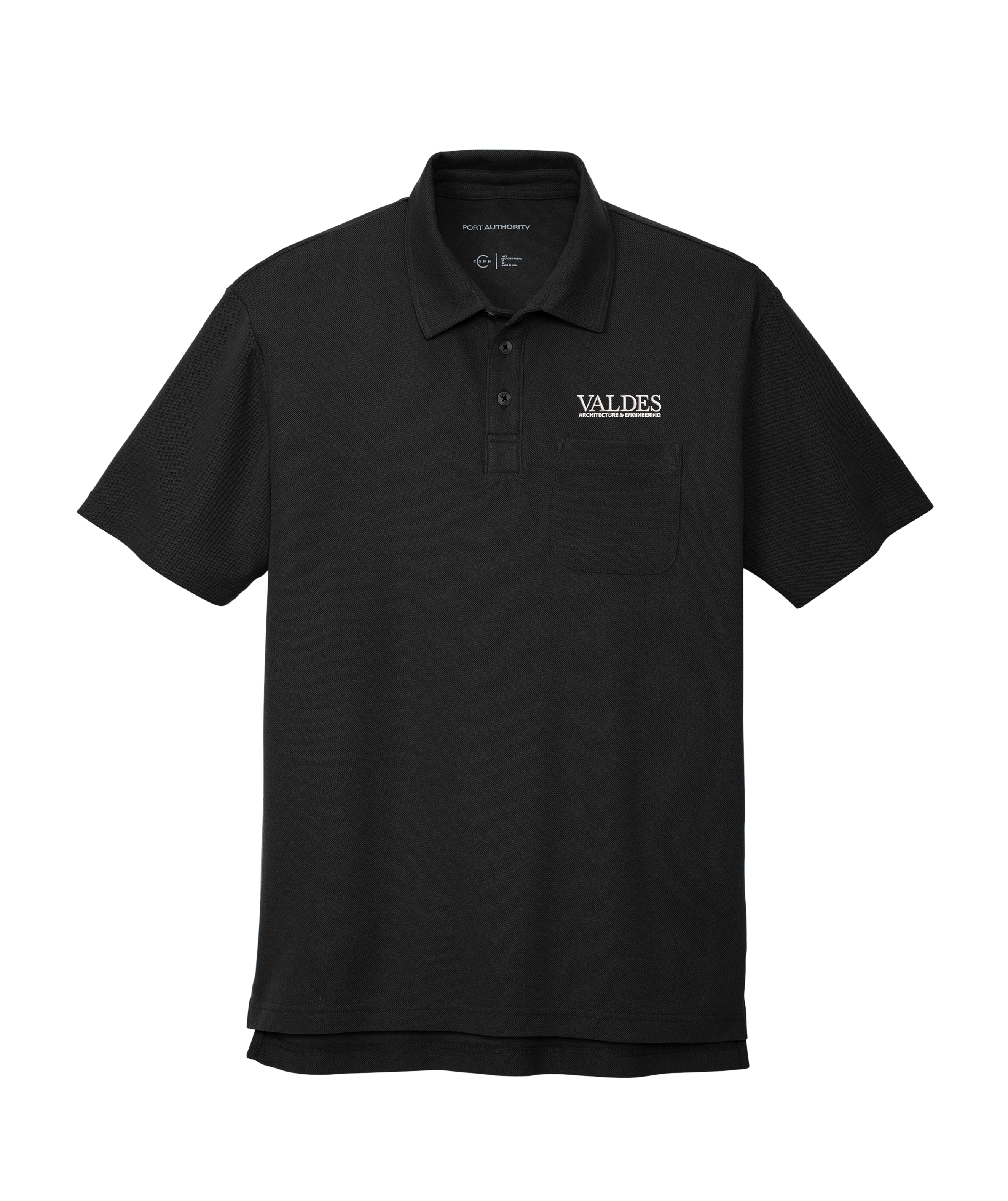 Port Authority® C-FREE ™ Cotton Blend Pique Pocket Polo