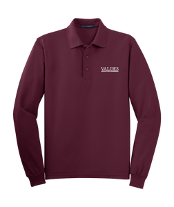 Port Authority® Silk Touch™ Long Sleeve Polo - New Employees