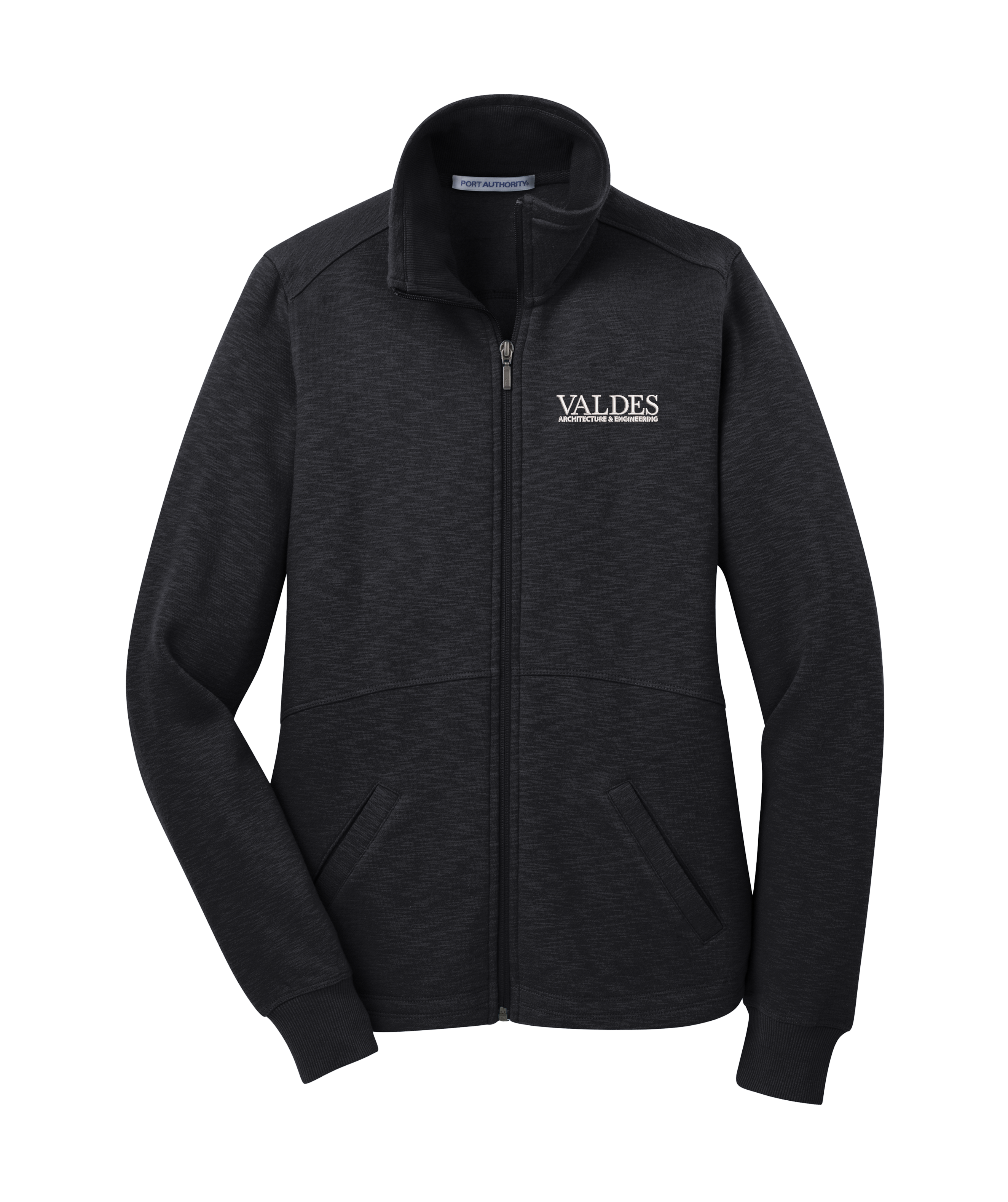 Port Authority® Ladies Slub Fleece Full-Zip Jacket