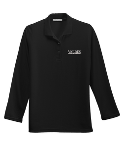 Port Authority® Ladies Silk Touch™ Long Sleeve Polo - New Employees