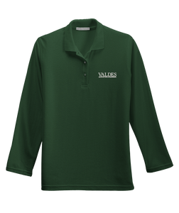 Port Authority® Ladies Silk Touch™ Long Sleeve Polo - New Employees