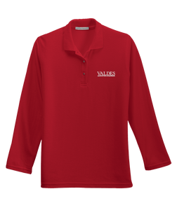 Port Authority® Ladies Silk Touch™ Long Sleeve Polo - New Employees