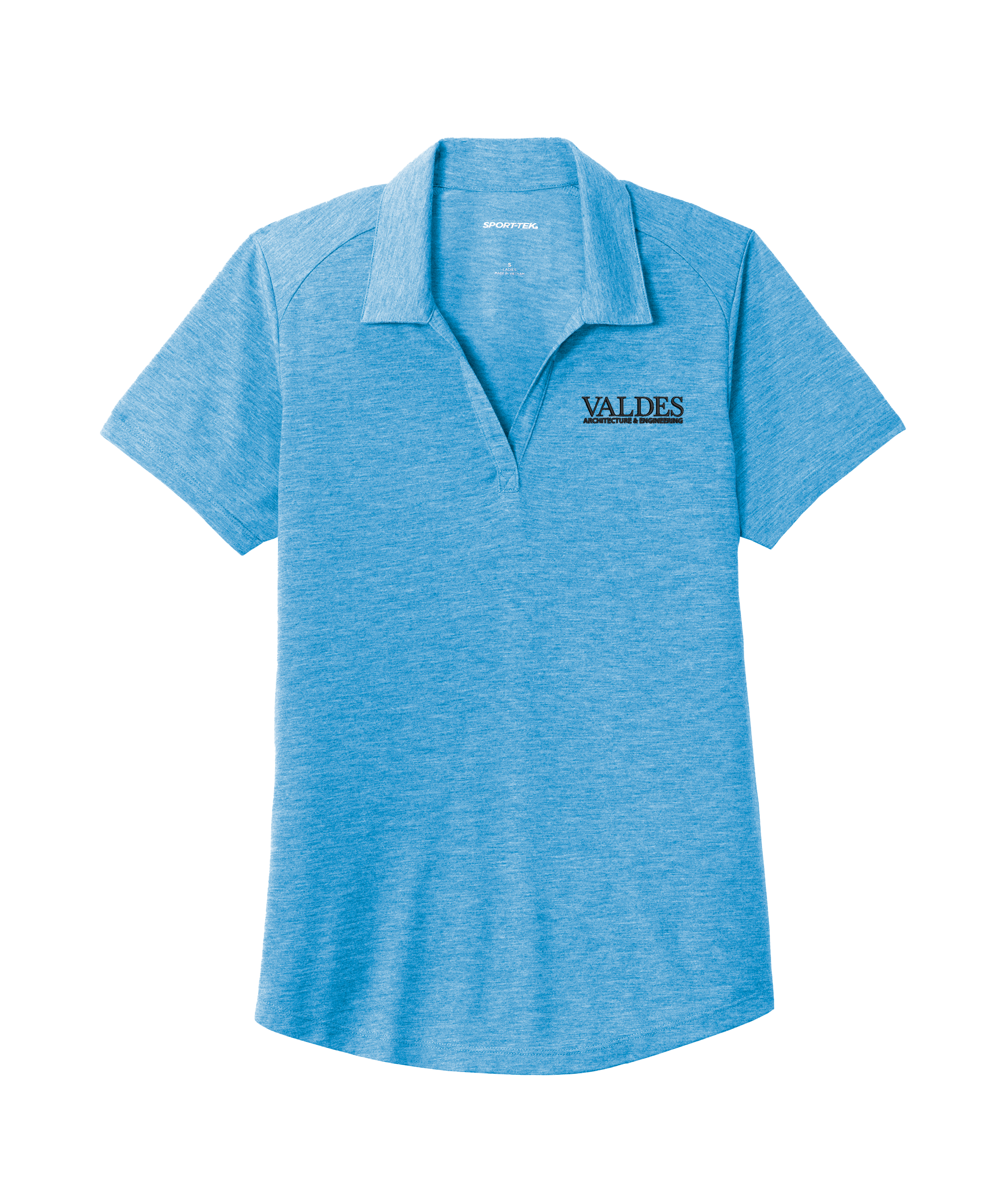 Sport-Tek ® Ladies PosiCharge ® Tri-Blend Wicking Polo