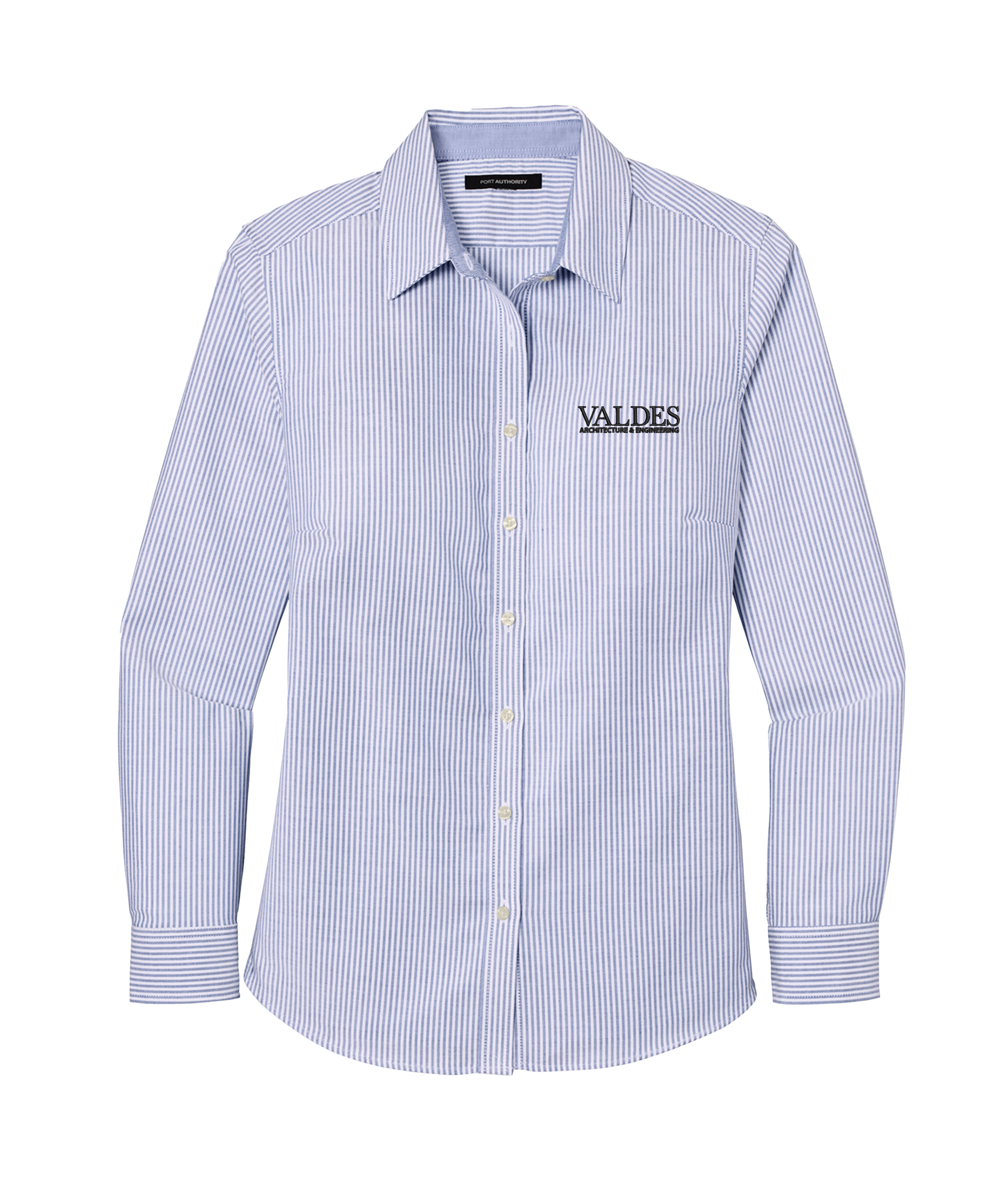 Port Authority® Ladies SuperPro™ Oxford Stripe Shirt