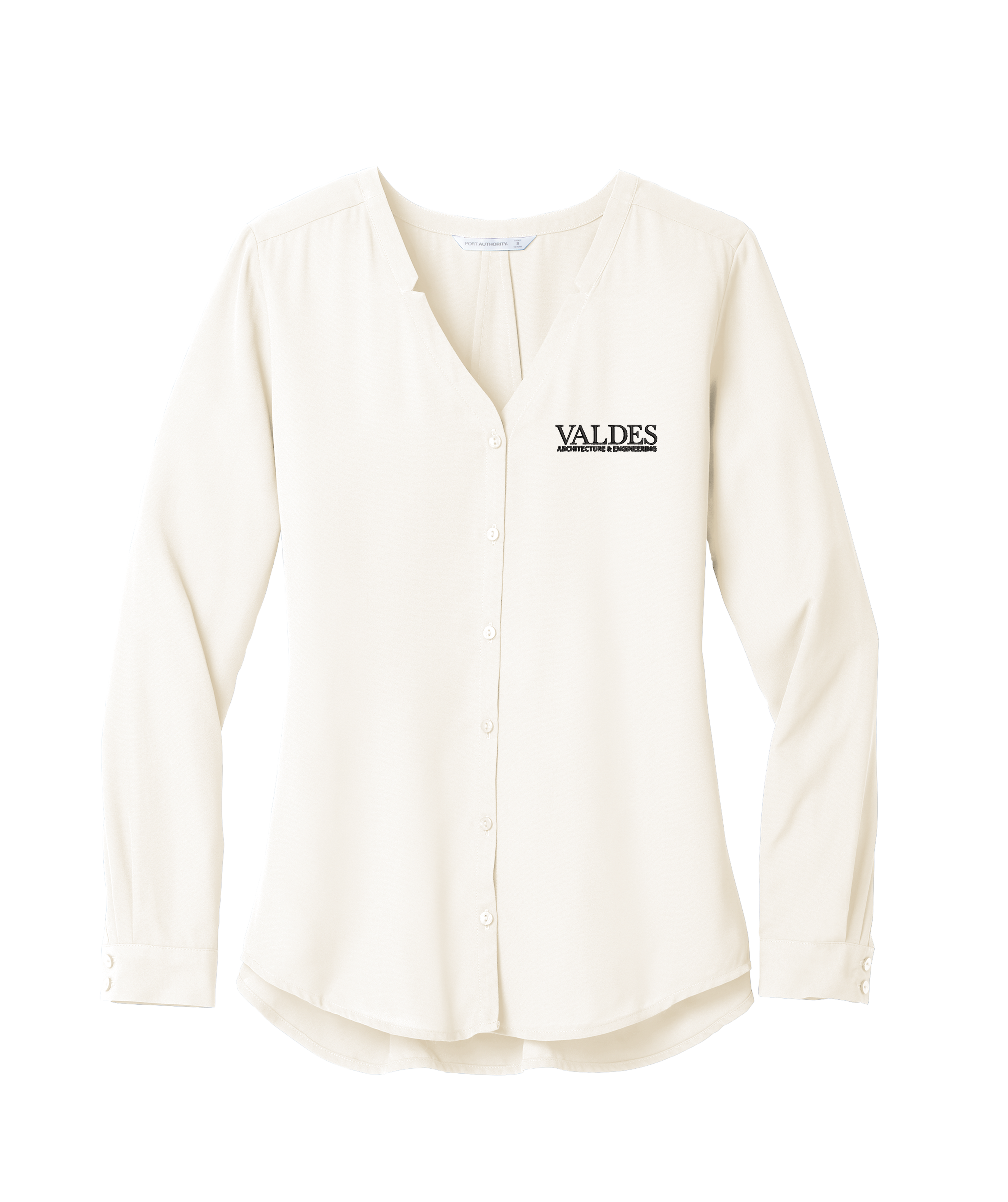 Port Authority ® Ladies Long Sleeve Button-Front Blouse