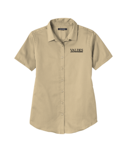 Port Authority Ladies Short Sleeve SuperPro React Twill Shirt