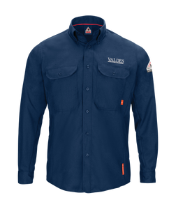 Bulwark IQ Series Comfort Woven Men's Lightweight FR Shirt - NFPA 2112