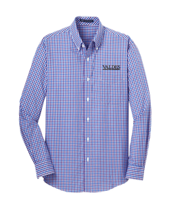 Port Authority® Long Sleeve Gingham Easy Care Shirt