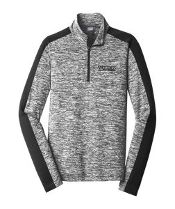 Sport-Tek® PosiCharge® Electric Heather Colorblock 1/4-Zip Pullover