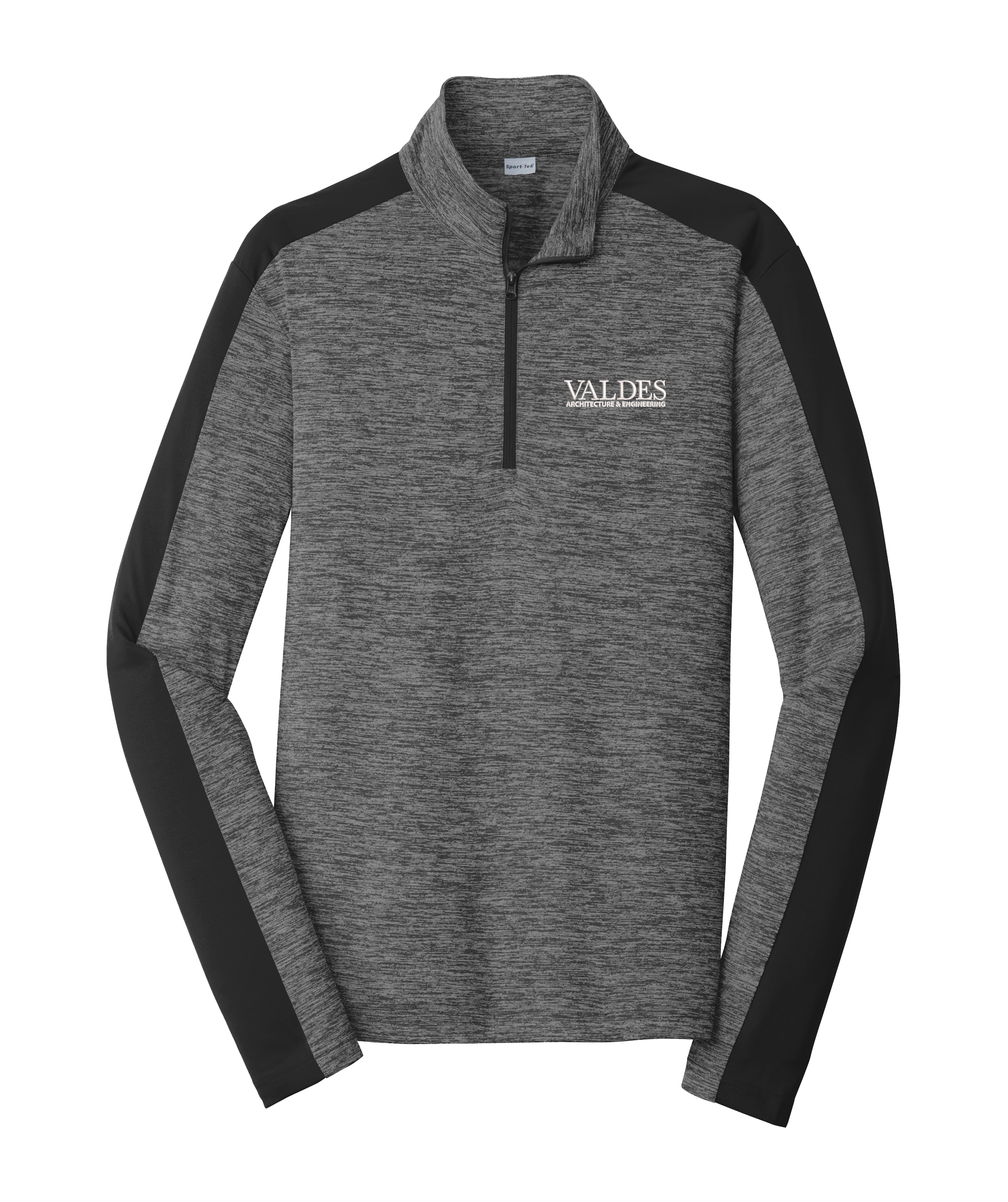 Sport-Tek® PosiCharge® Electric Heather Colorblock 1/4-Zip Pullover