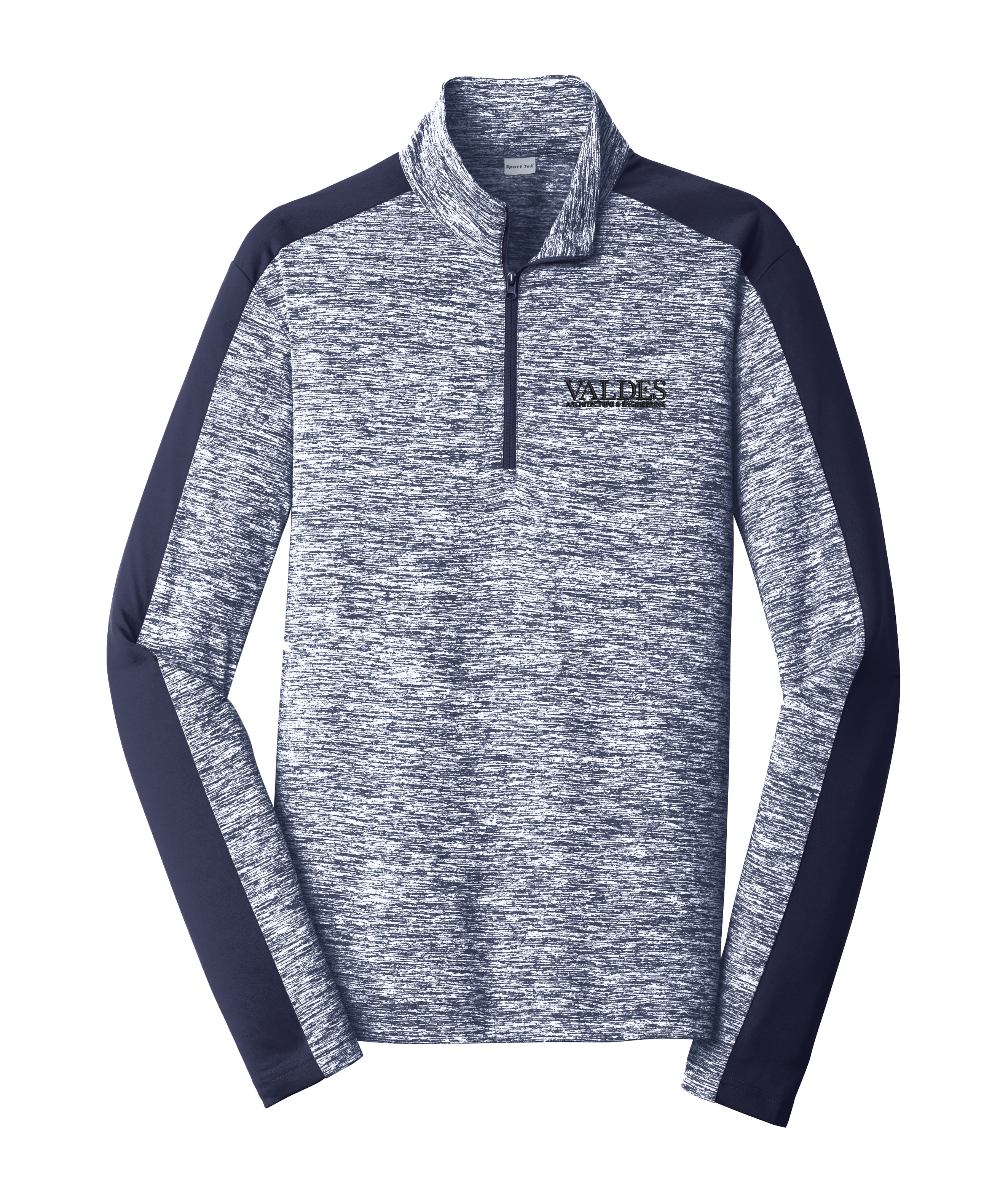 Sport-Tek® PosiCharge® Electric Heather Colorblock 1/4-Zip Pullover