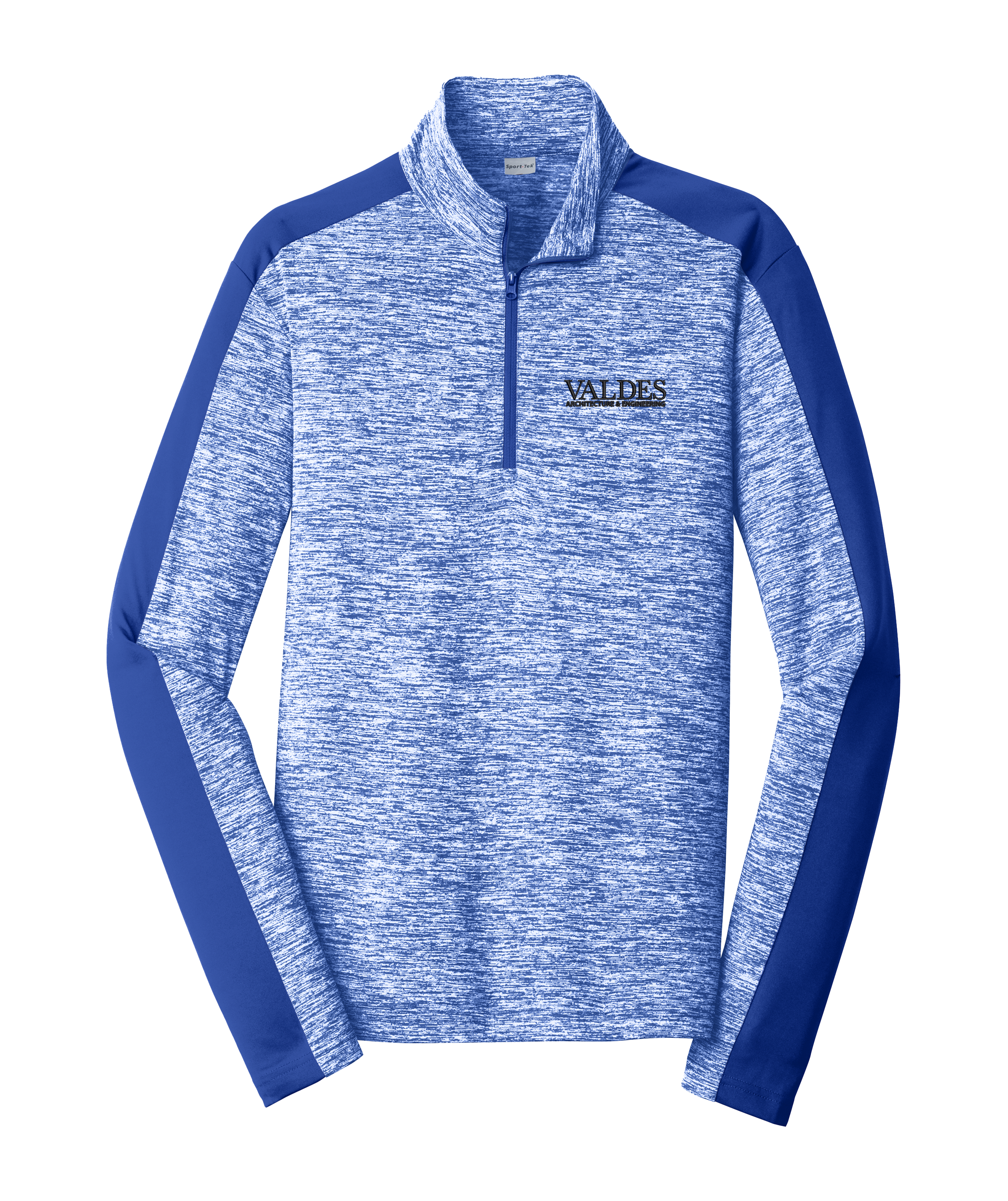 Sport-Tek® PosiCharge® Electric Heather Colorblock 1/4-Zip Pullover