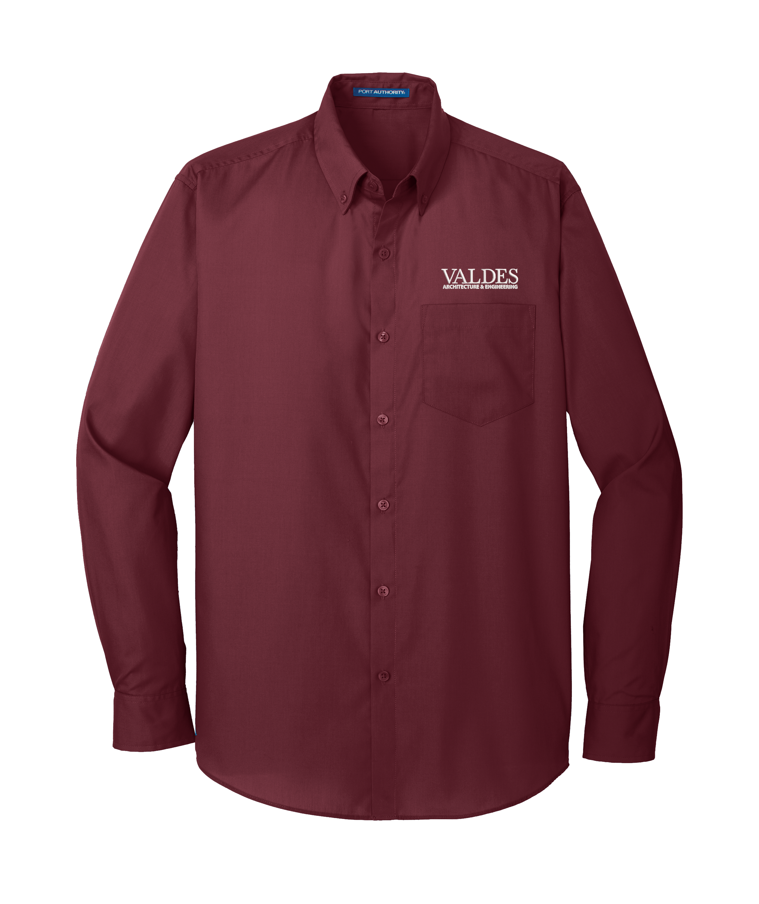 Port Authority® Long Sleeve Carefree Poplin Shirt - New Employees