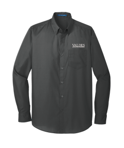 Port Authority® Long Sleeve Carefree Poplin Shirt - New Employees