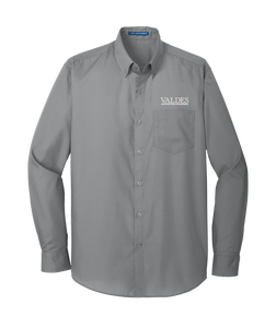 Port Authority® Long Sleeve Carefree Poplin Shirt - New Employees