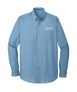 Port Authority® Long Sleeve Carefree Poplin Shirt - New Employees