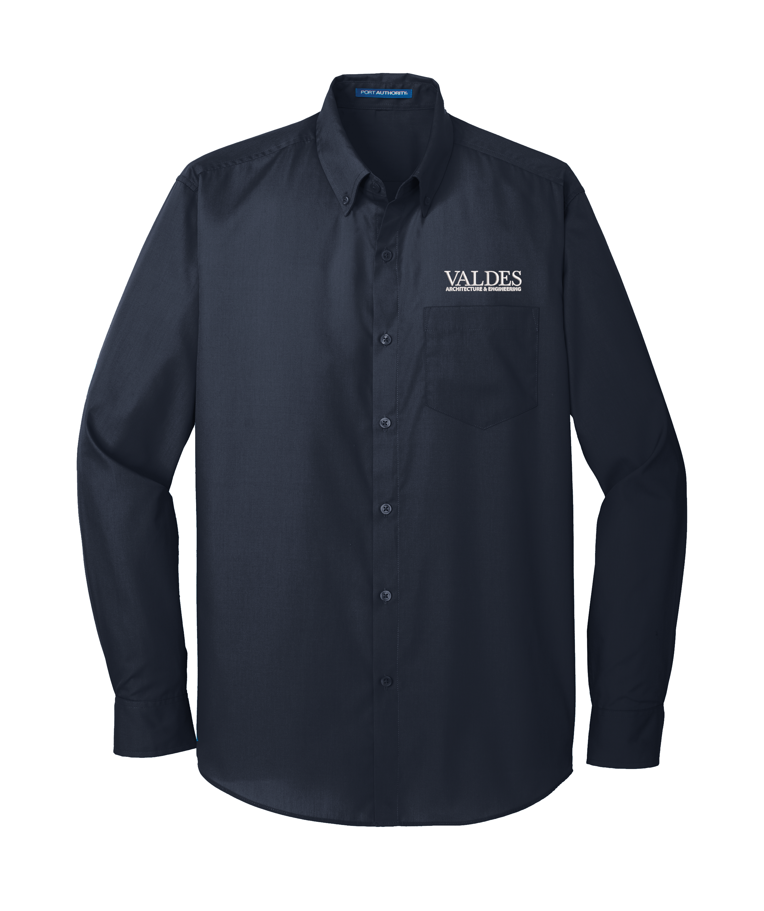 Port Authority® Long Sleeve Carefree Poplin Shirt - New Employees