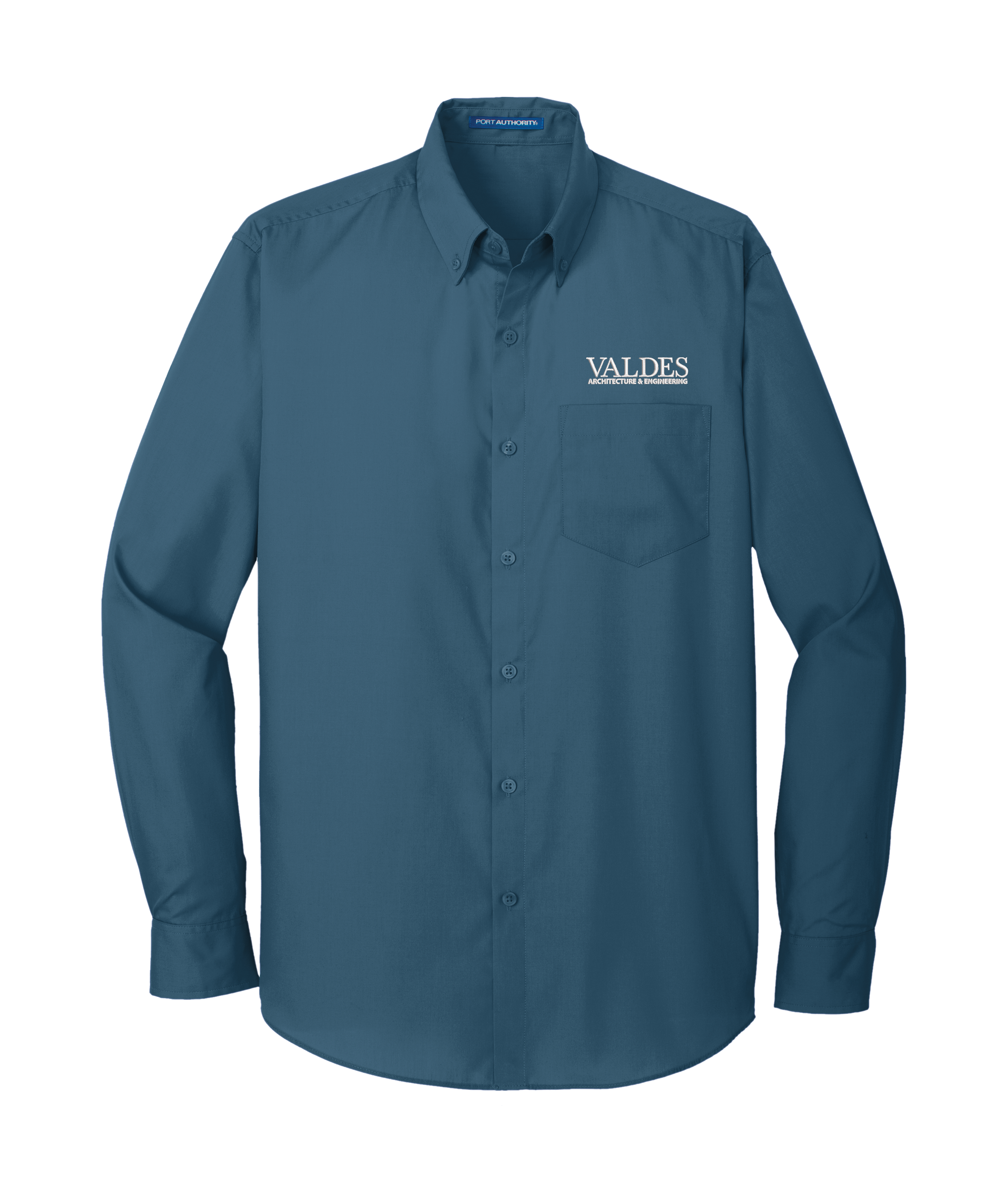 Port Authority® Long Sleeve Carefree Poplin Shirt - New Employees