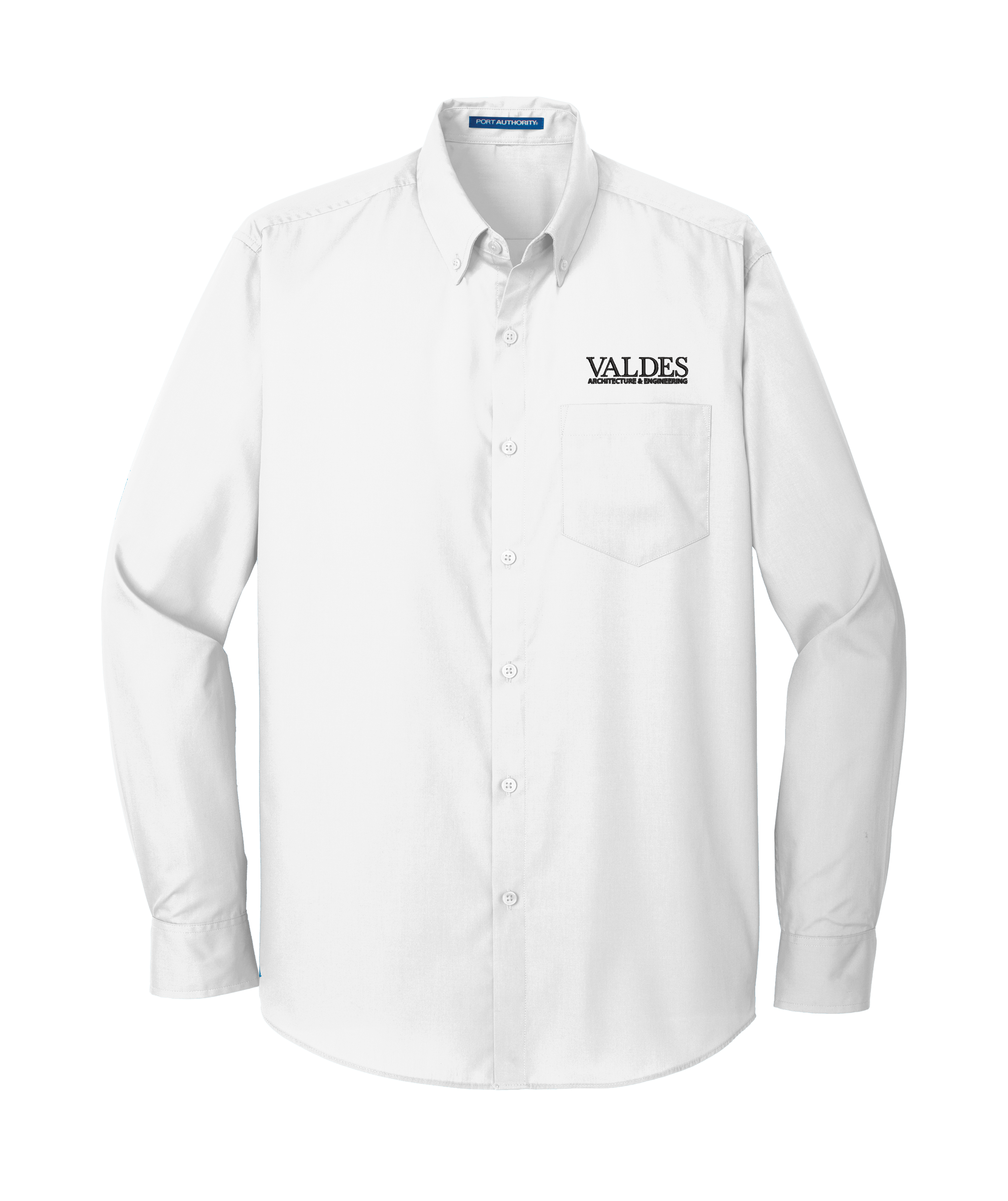 Port Authority® Long Sleeve Carefree Poplin Shirt - New Employees