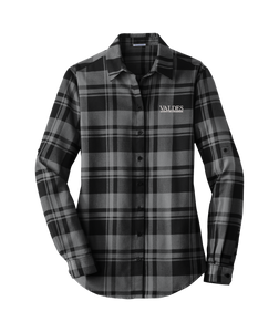 Port Authority® Ladies Plaid Flannel Tunic