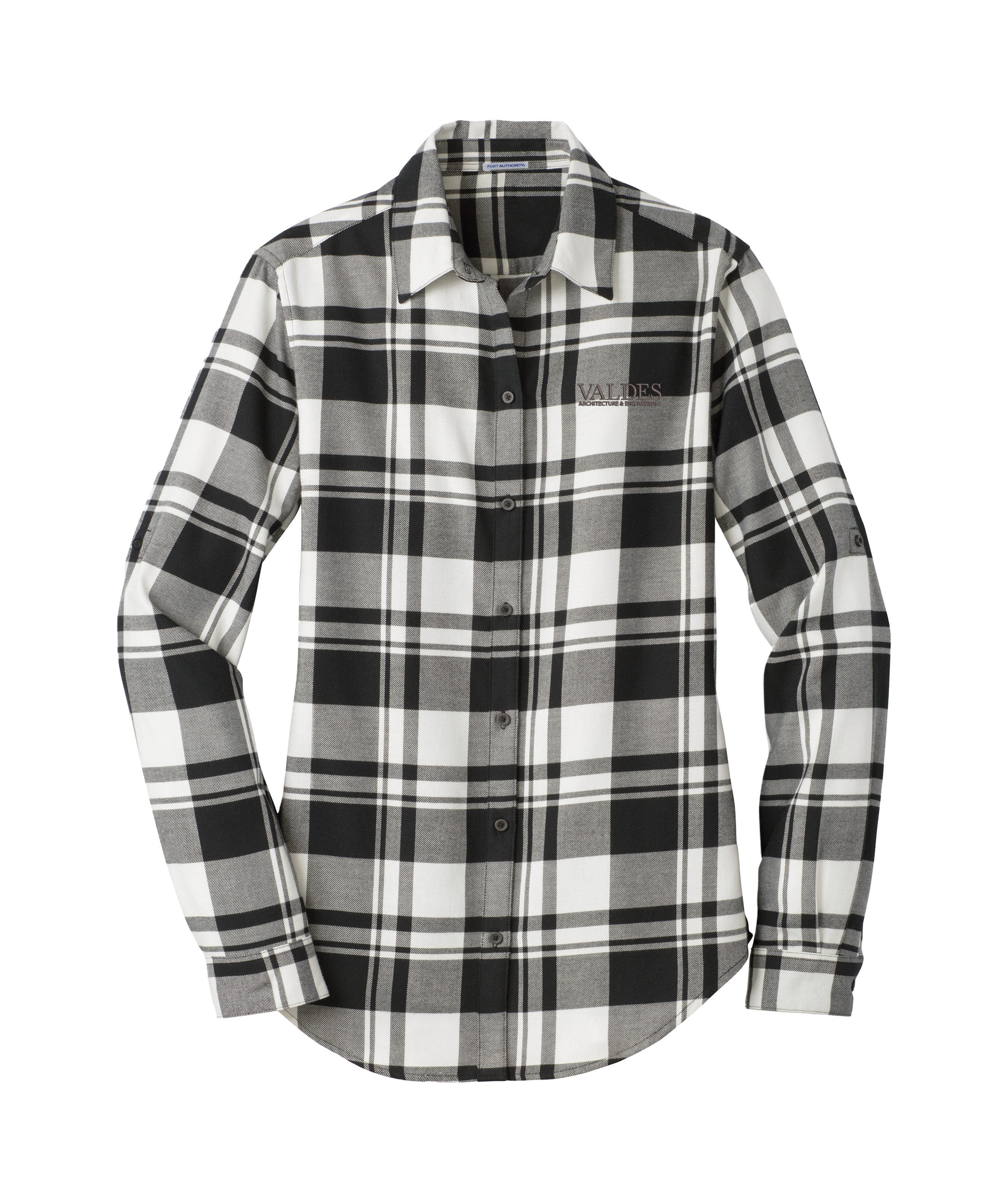 Port Authority® Ladies Plaid Flannel Tunic