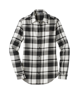 Port Authority® Ladies Plaid Flannel Tunic